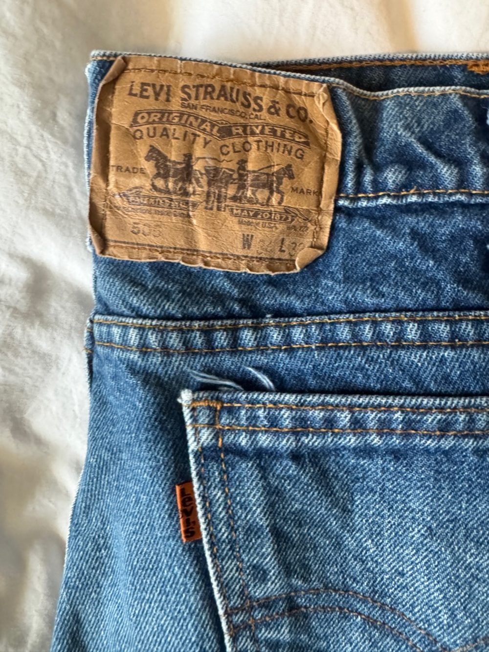 ORANGE TAG LEVIS